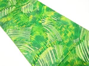 抽象模様織り出し　名古屋帯